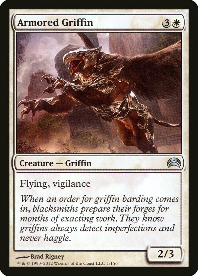 Armored Griffin [Planechase 2012] | Boutique FDB TCG