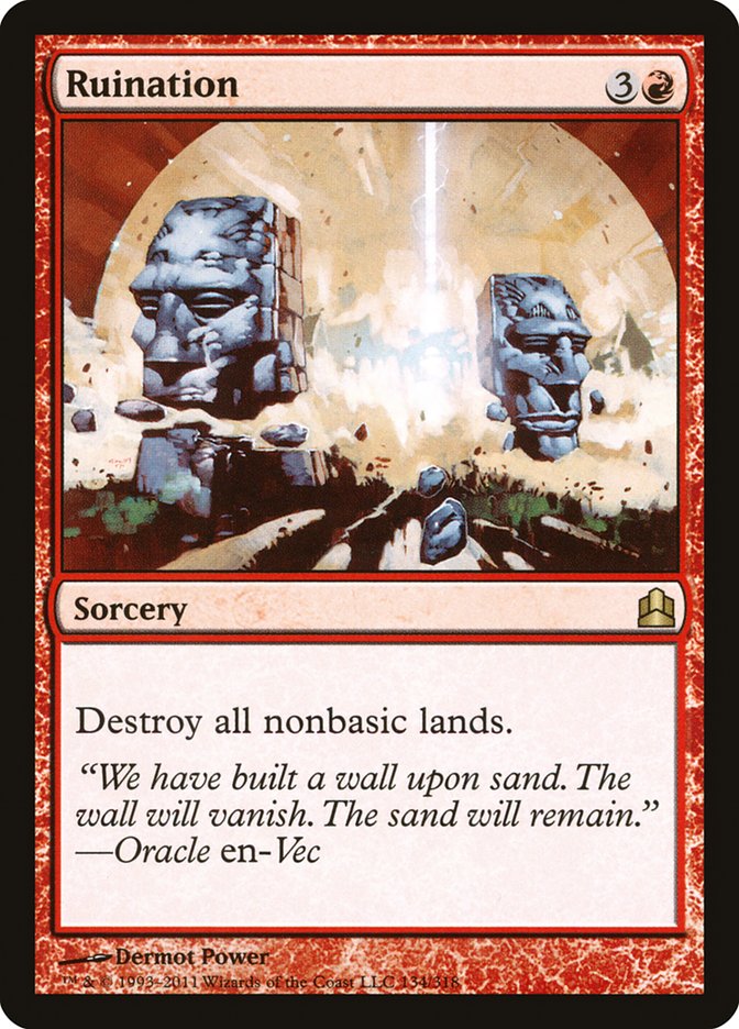 Ruination [Commander 2011] | Boutique FDB TCG