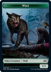 Wolf // Wurm (030) Double-Sided Token [Double Masters Tokens] | Boutique FDB TCG