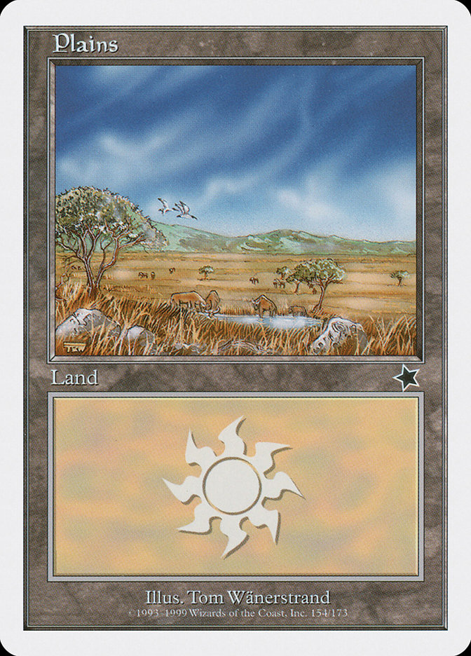 Plains (154) [Starter 1999] | Boutique FDB TCG