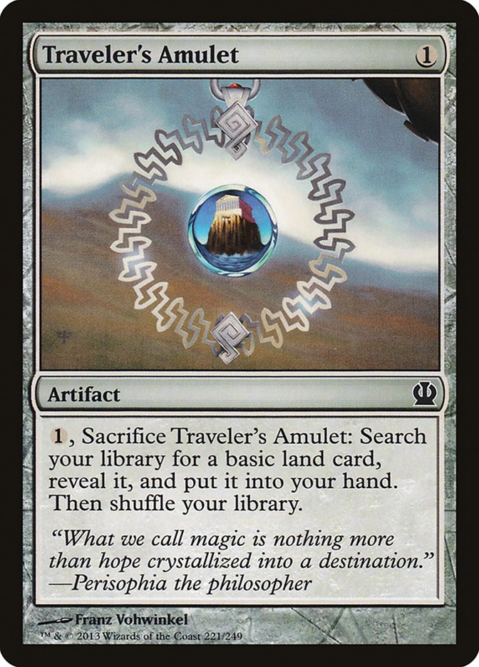Traveler's Amulet [Theros] | Boutique FDB TCG