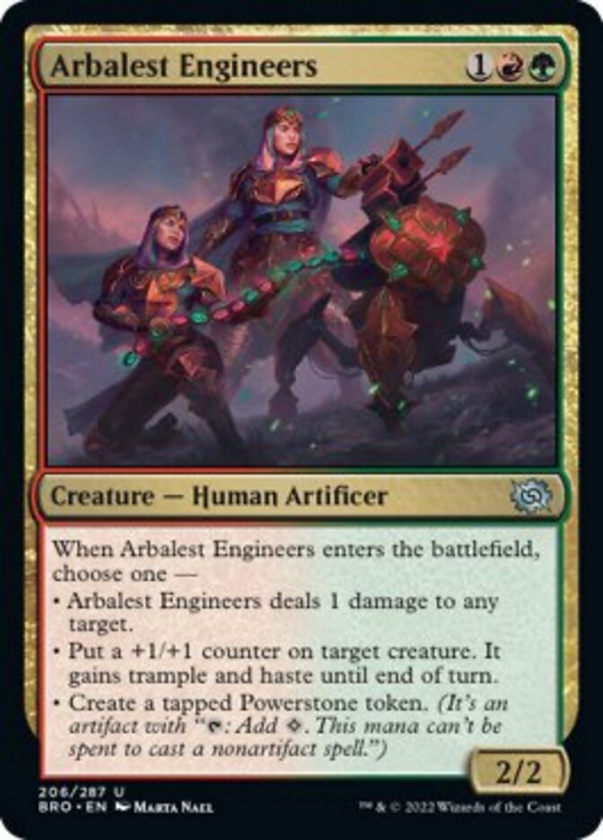 Arbalest Engineers [The Brothers' War] | Boutique FDB TCG
