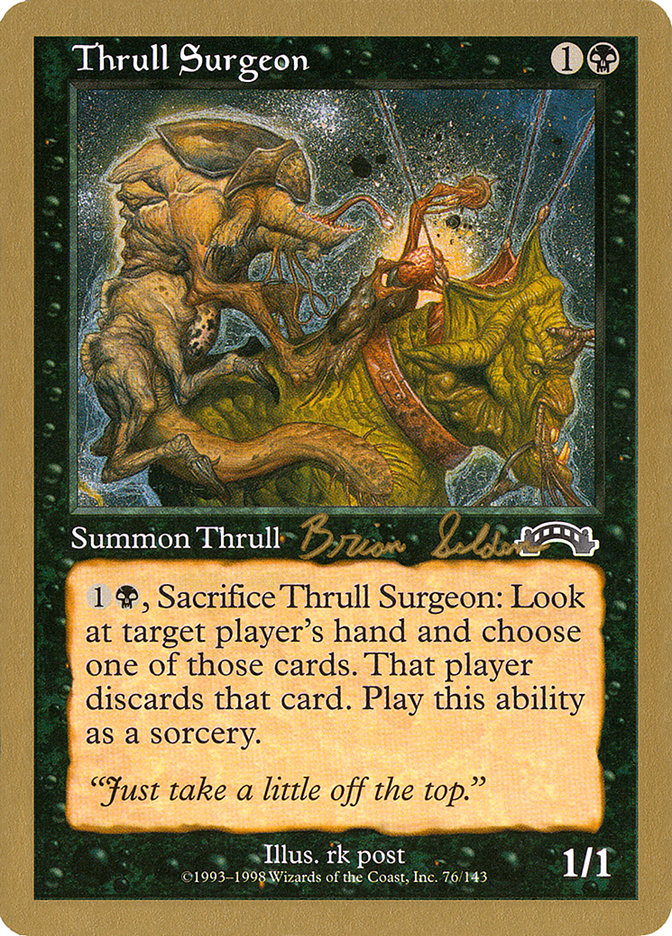 Thrull Surgeon (Brian Selden) [World Championship Decks 1998] | Boutique FDB TCG