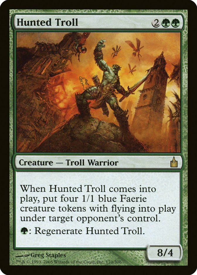 Hunted Troll [Ravnica: City of Guilds] | Boutique FDB TCG