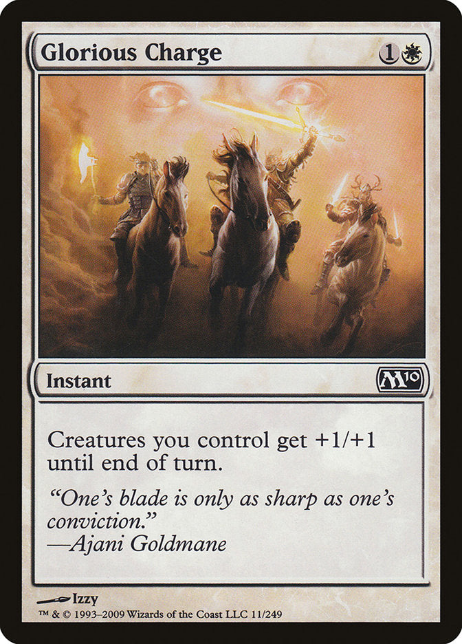 Glorious Charge [Magic 2010] | Boutique FDB TCG