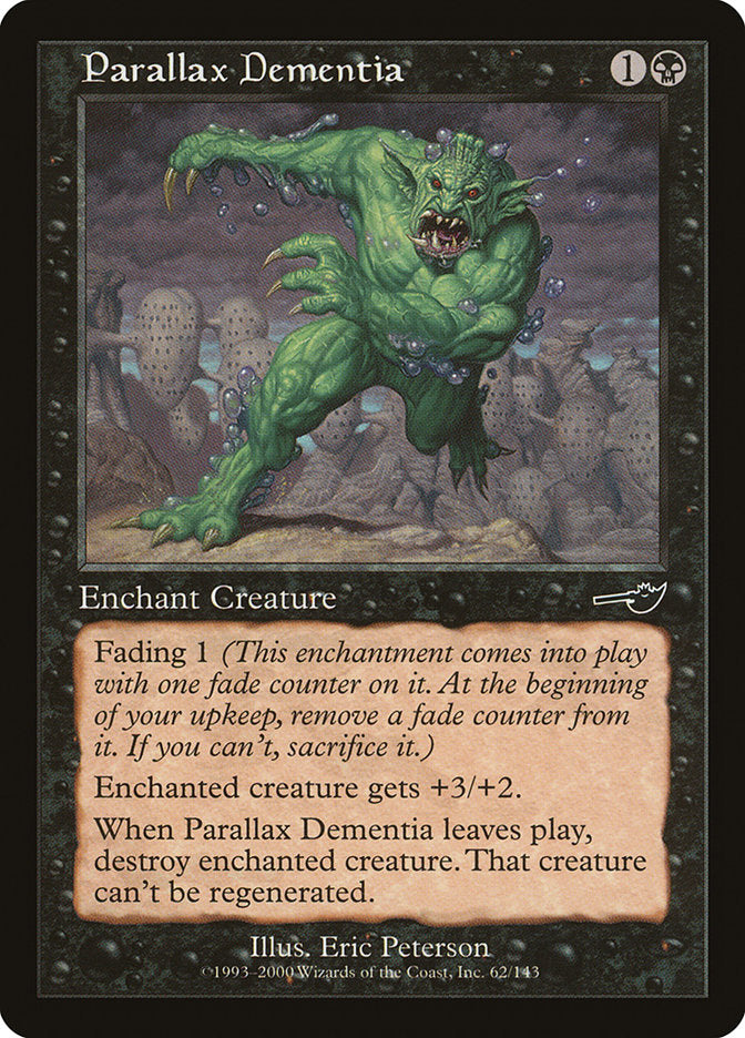 Parallax Dementia [Nemesis] | Boutique FDB TCG