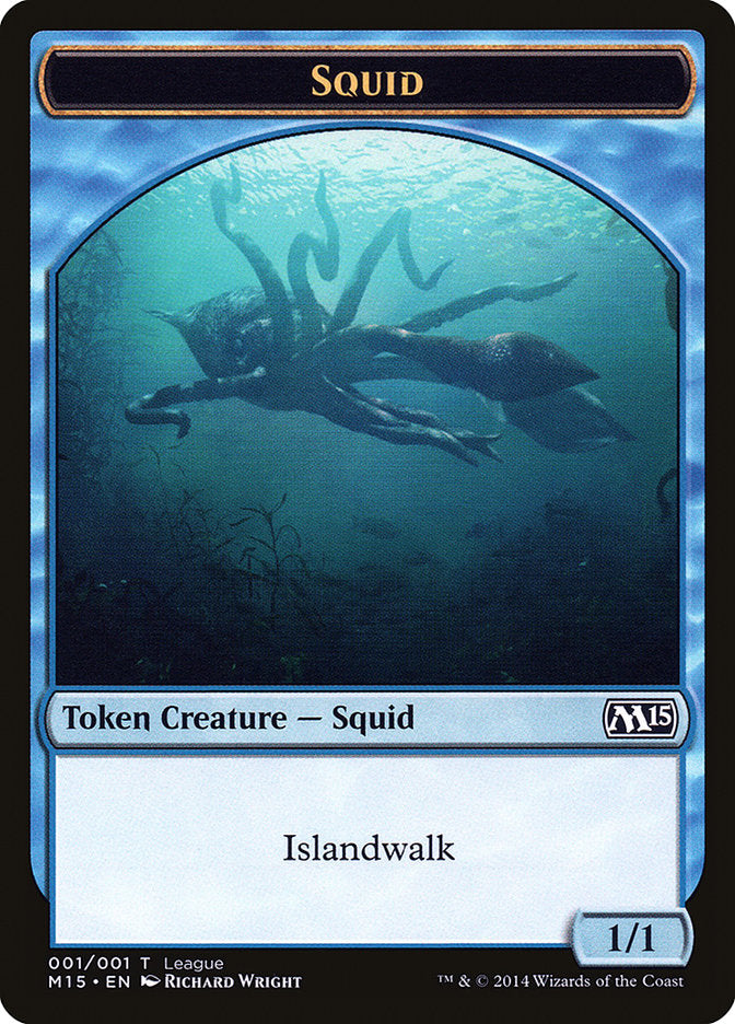 Squid Token [League Tokens 2014] | Boutique FDB TCG