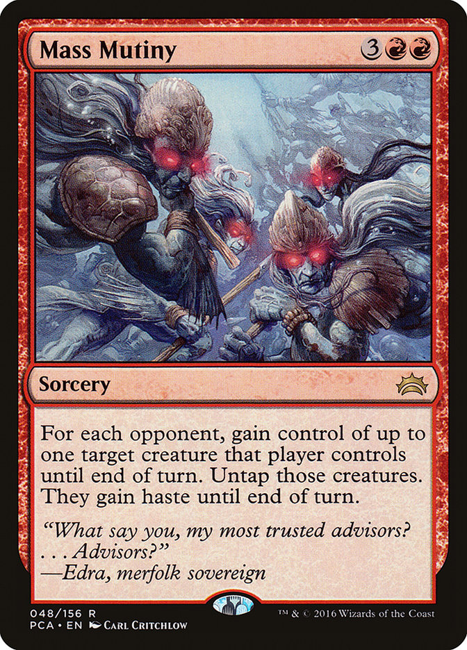 Mass Mutiny [Planechase Anthology] | Boutique FDB TCG