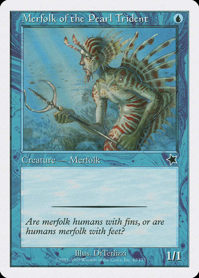 Merfolk of the Pearl Trident [Starter 1999] | Boutique FDB TCG