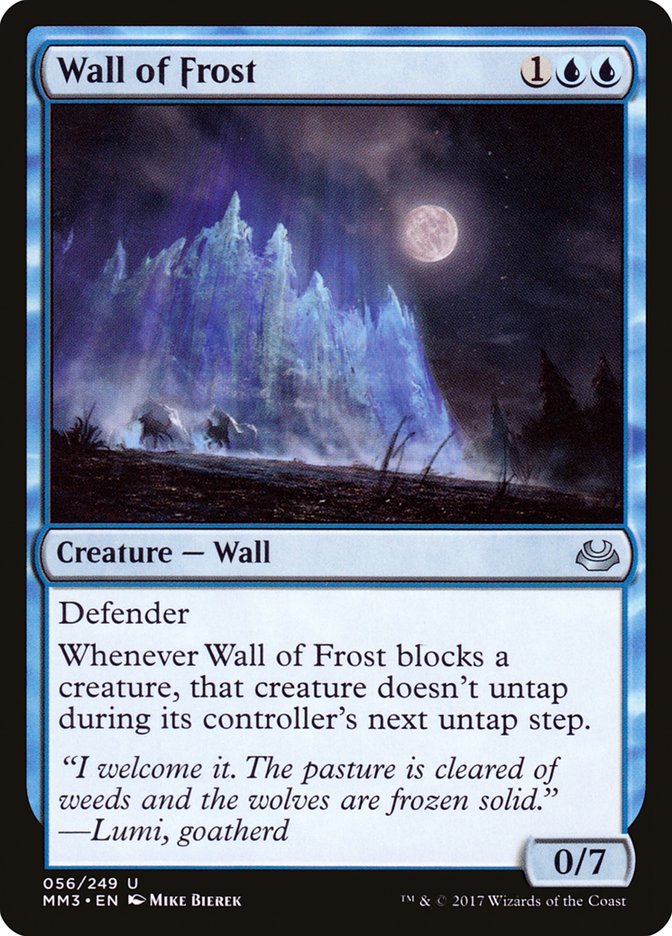 Wall of Frost [Modern Masters 2017] | Boutique FDB TCG