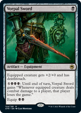 Vorpal Sword [Dungeons & Dragons: Adventures in the Forgotten Realms] | Boutique FDB TCG