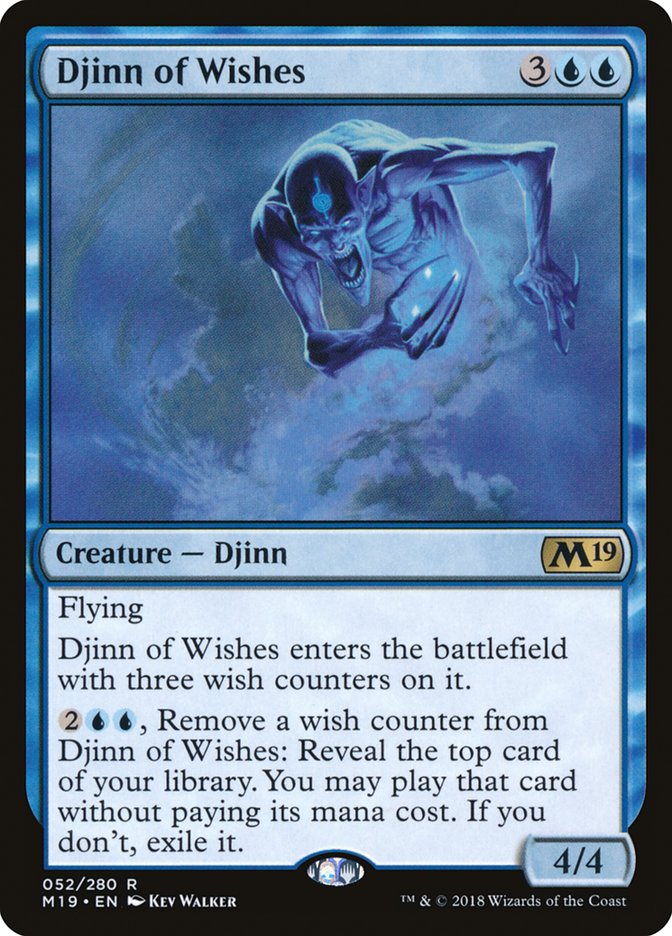 Djinn of Wishes [Core Set 2019] | Boutique FDB TCG