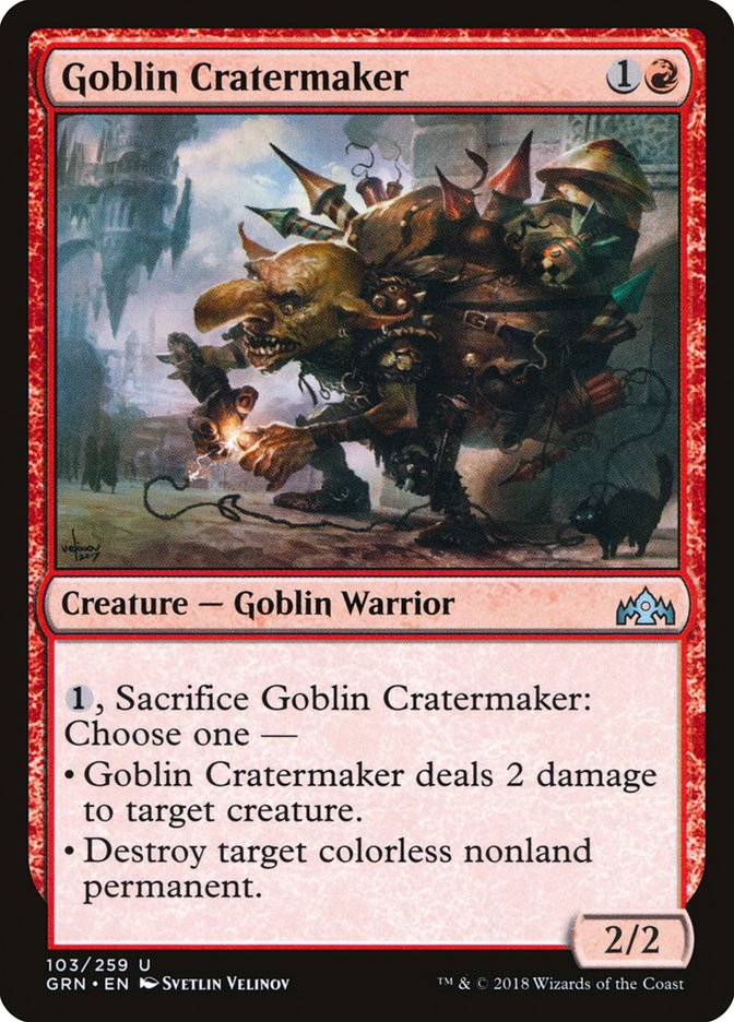 Goblin Cratermaker [Guilds of Ravnica] | Boutique FDB TCG