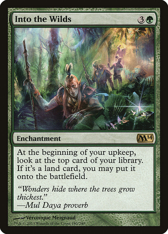 Into the Wilds [Magic 2014] | Boutique FDB TCG