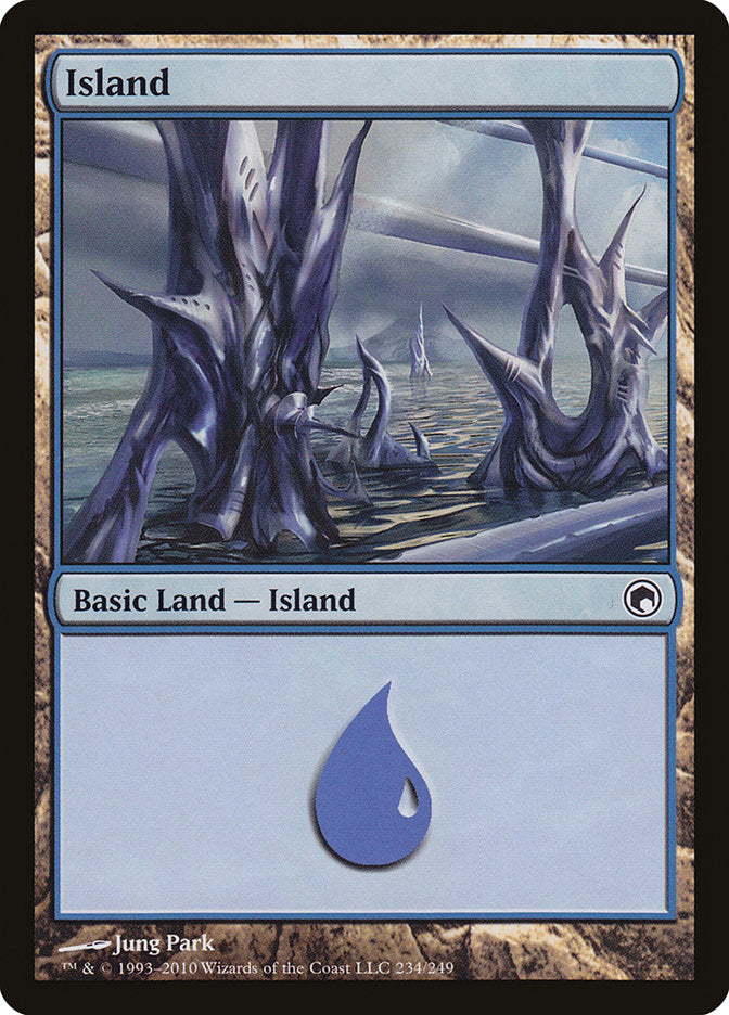 Island (234) [Scars of Mirrodin] | Boutique FDB TCG