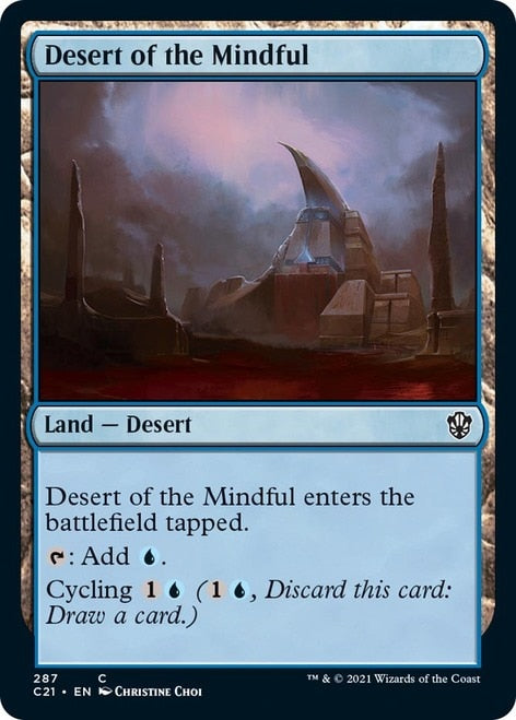 Desert of the Mindful [Commander 2021] | Boutique FDB TCG