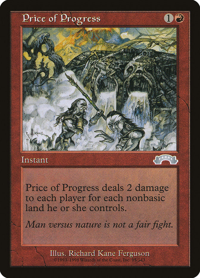 Price of Progress [Exodus] | Boutique FDB TCG