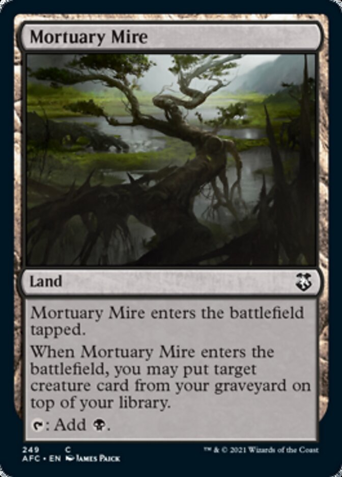 Mortuary Mire [Dungeons & Dragons: Adventures in the Forgotten Realms Commander] | Boutique FDB TCG