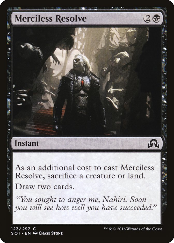 Merciless Resolve [Shadows over Innistrad] | Boutique FDB TCG
