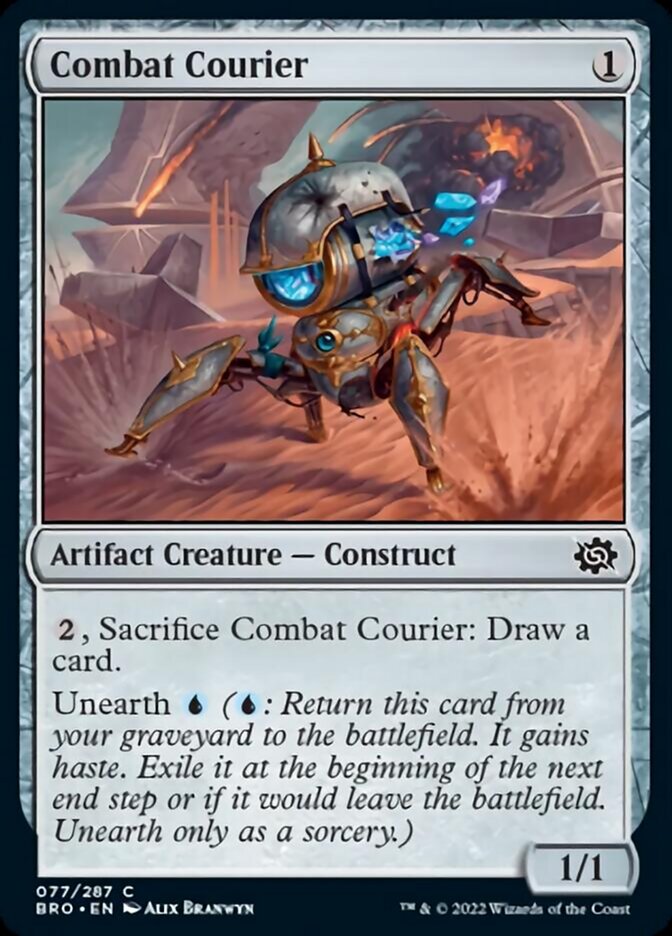 Combat Courier [The Brothers' War] | Boutique FDB TCG