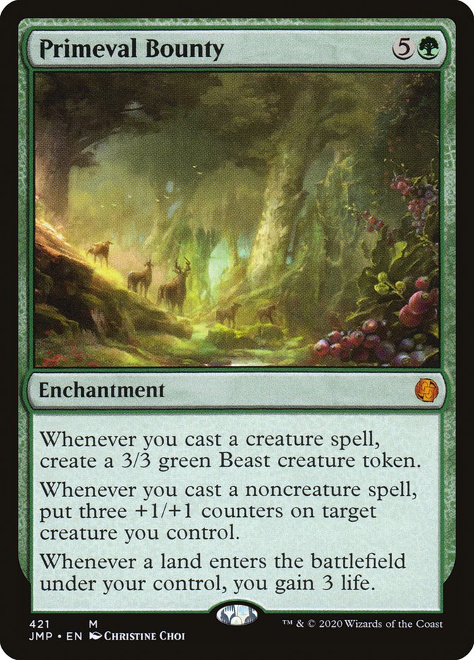 Primeval Bounty [Jumpstart] | Boutique FDB TCG