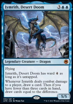 Iymrith, Desert Doom (Promo Pack) [Dungeons & Dragons: Adventures in the Forgotten Realms Promos] | Boutique FDB TCG