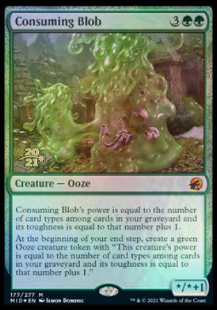 Consuming Blob [Innistrad: Midnight Hunt Prerelease Promos] | Boutique FDB TCG