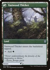 Vastwood Fortification // Vastwood Thicket [Zendikar Rising] | Boutique FDB TCG