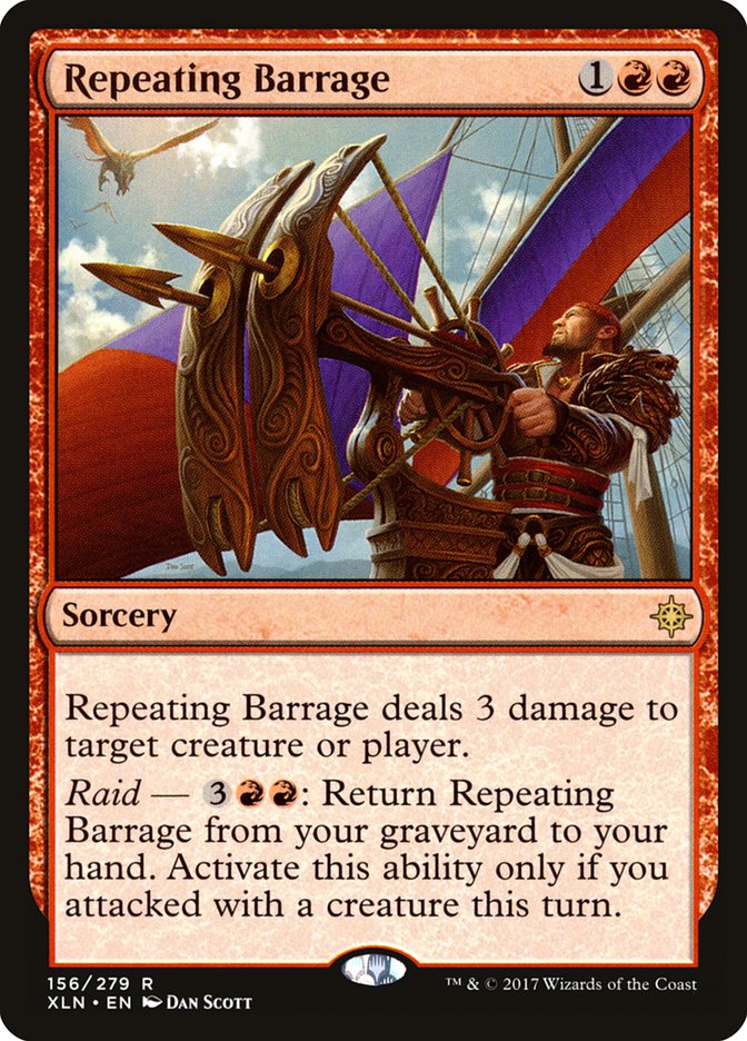 Repeating Barrage [Ixalan] | Boutique FDB TCG