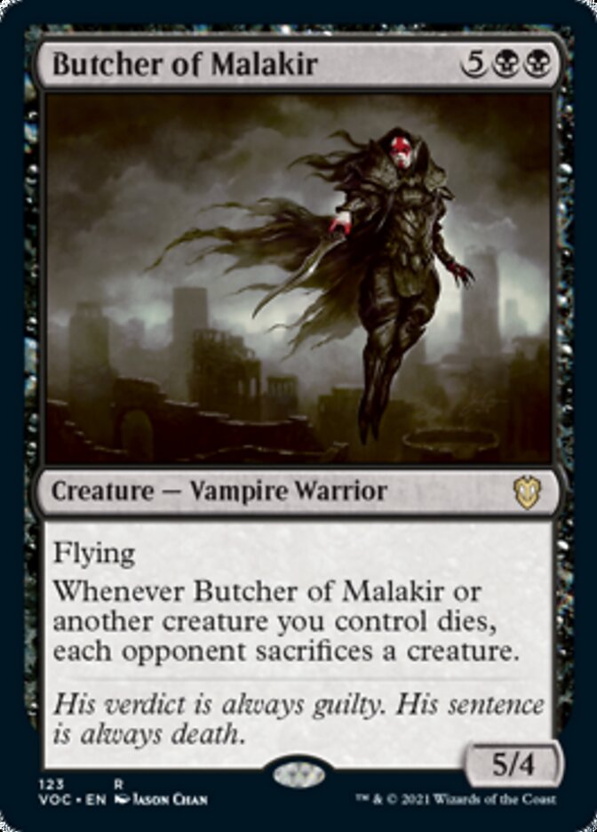 Butcher of Malakir [Innistrad: Crimson Vow Commander] | Boutique FDB TCG