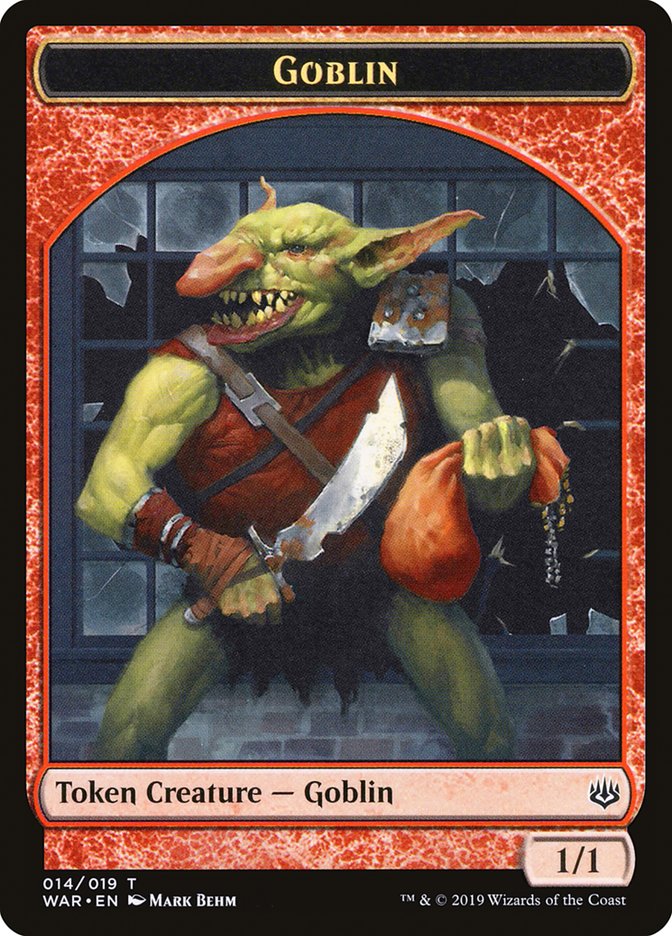 Goblin Token [War of the Spark Tokens] | Boutique FDB TCG
