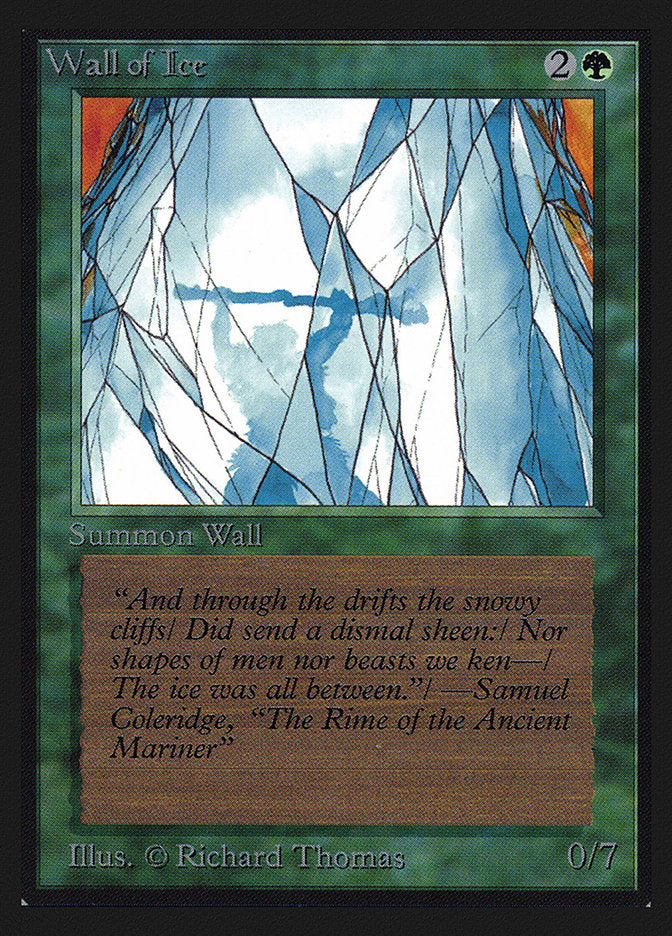 Wall of Ice [International Collectors' Edition] | Boutique FDB TCG