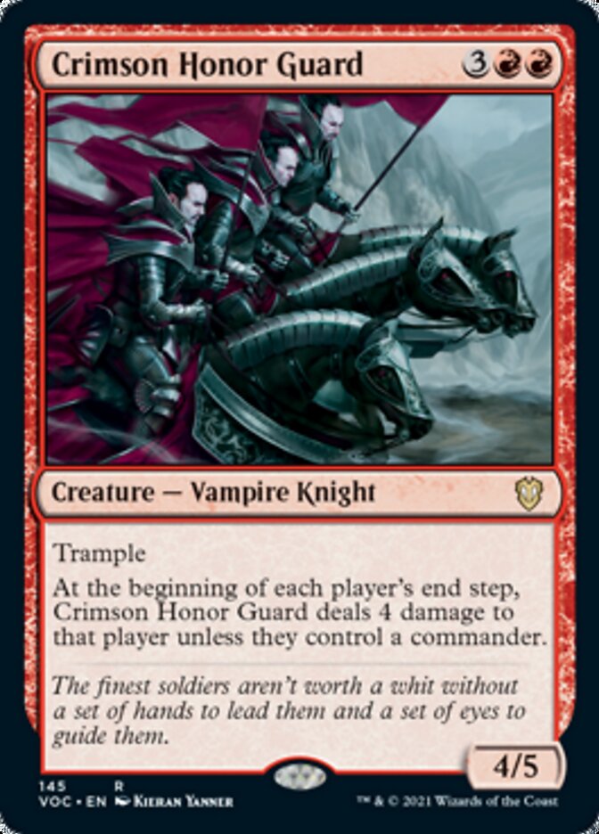 Crimson Honor Guard [Innistrad: Crimson Vow Commander] | Boutique FDB TCG