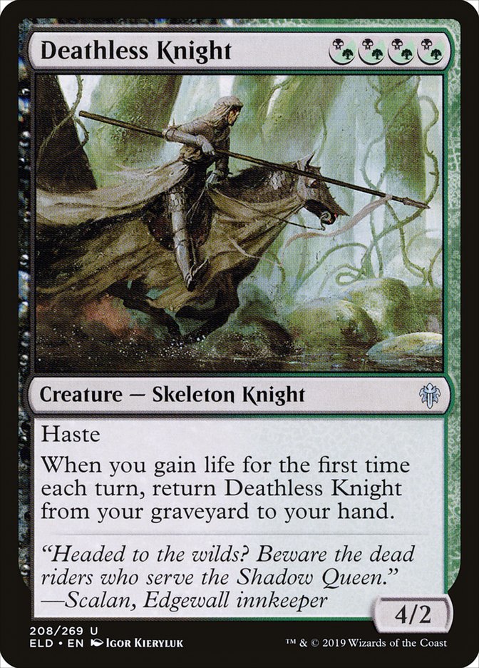 Deathless Knight [Throne of Eldraine] | Boutique FDB TCG