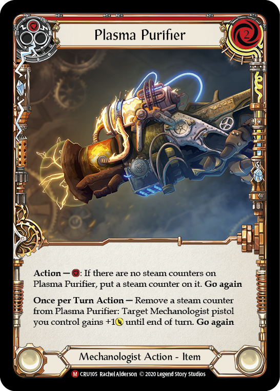 Plasma Purifier [CRU105] (Crucible of War)  1st Edition Rainbow Foil | Boutique FDB TCG