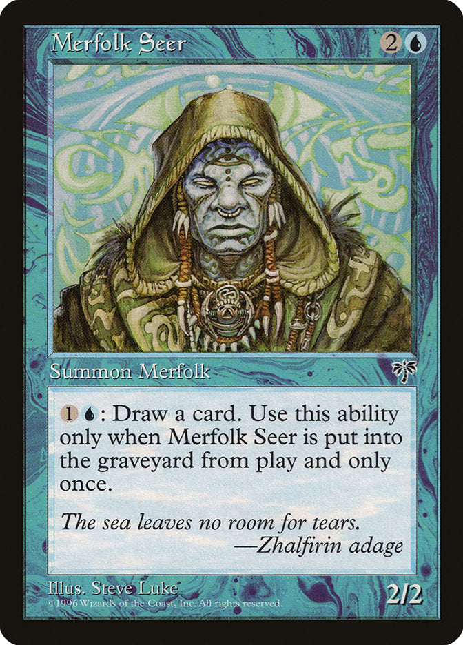 Merfolk Seer [Mirage] | Boutique FDB TCG