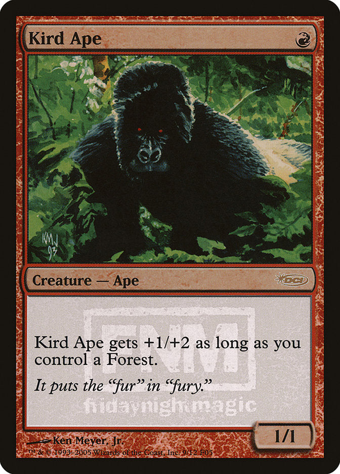 Kird Ape [Friday Night Magic 2005] | Boutique FDB TCG