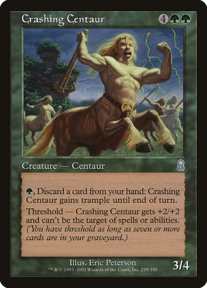 Crashing Centaur [Odyssey] | Boutique FDB TCG