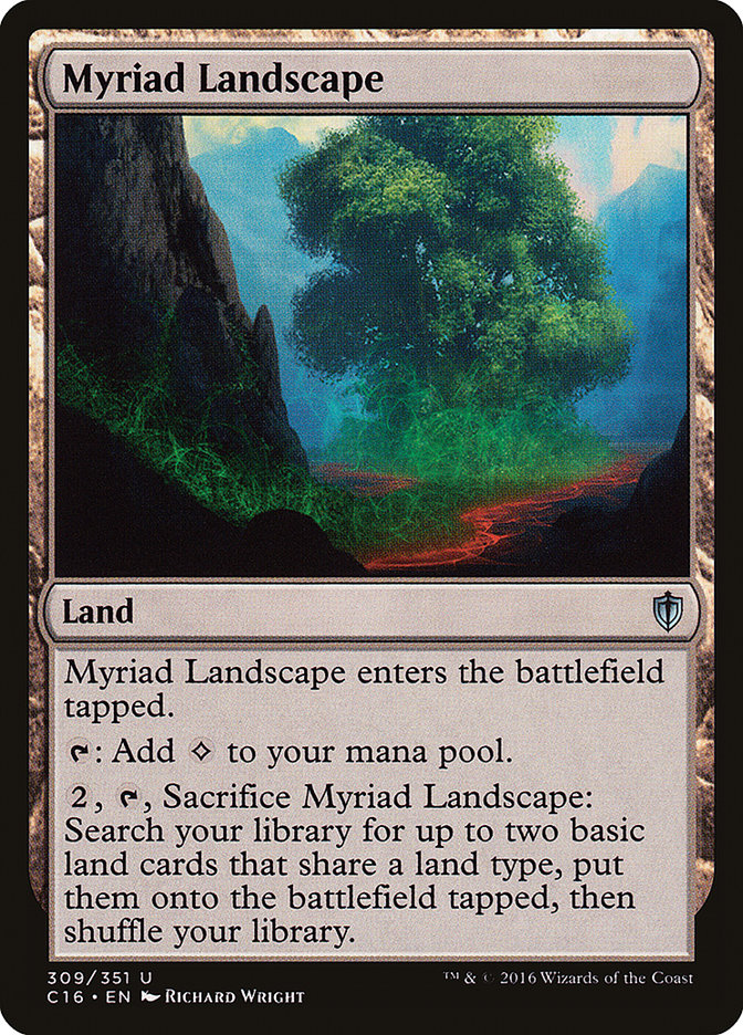 Myriad Landscape [Commander 2016] | Boutique FDB TCG