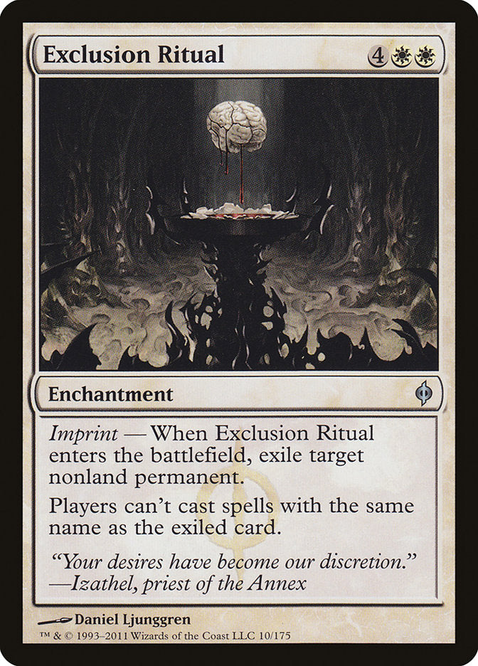 Exclusion Ritual [New Phyrexia] | Boutique FDB TCG