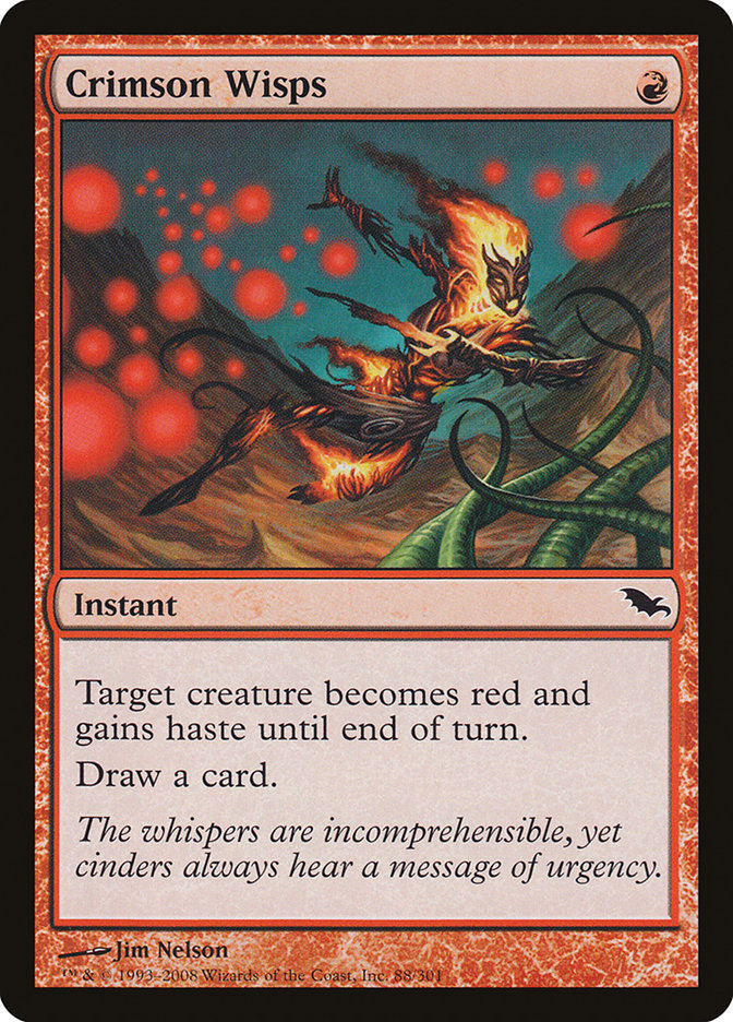 Crimson Wisps [Shadowmoor] | Boutique FDB TCG