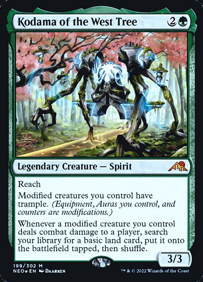 Kodama of the West Tree [Kamigawa: Neon Dynasty Prerelease Promos] | Boutique FDB TCG