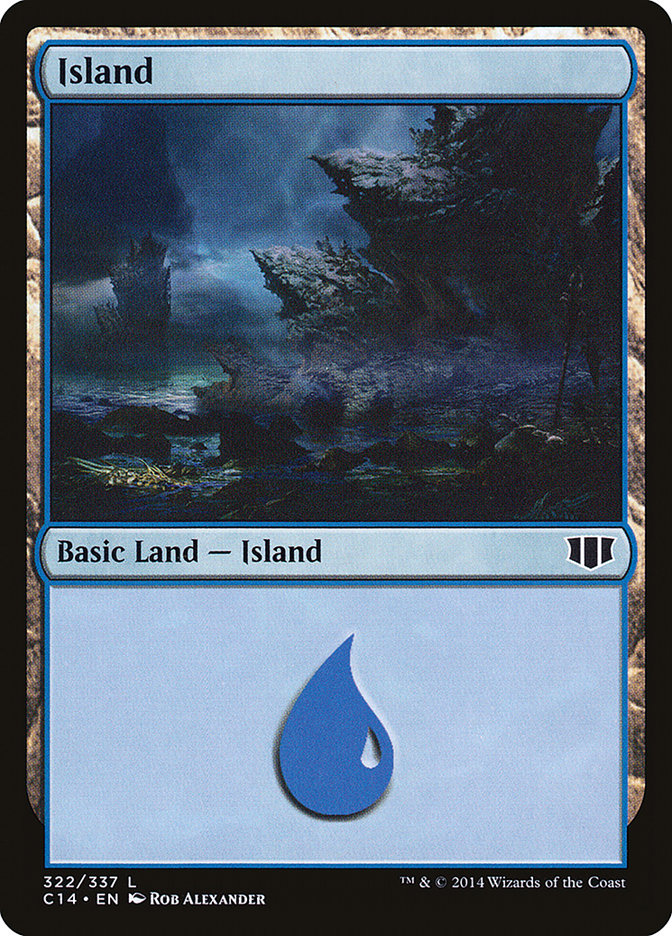 Island (322) [Commander 2014] | Boutique FDB TCG