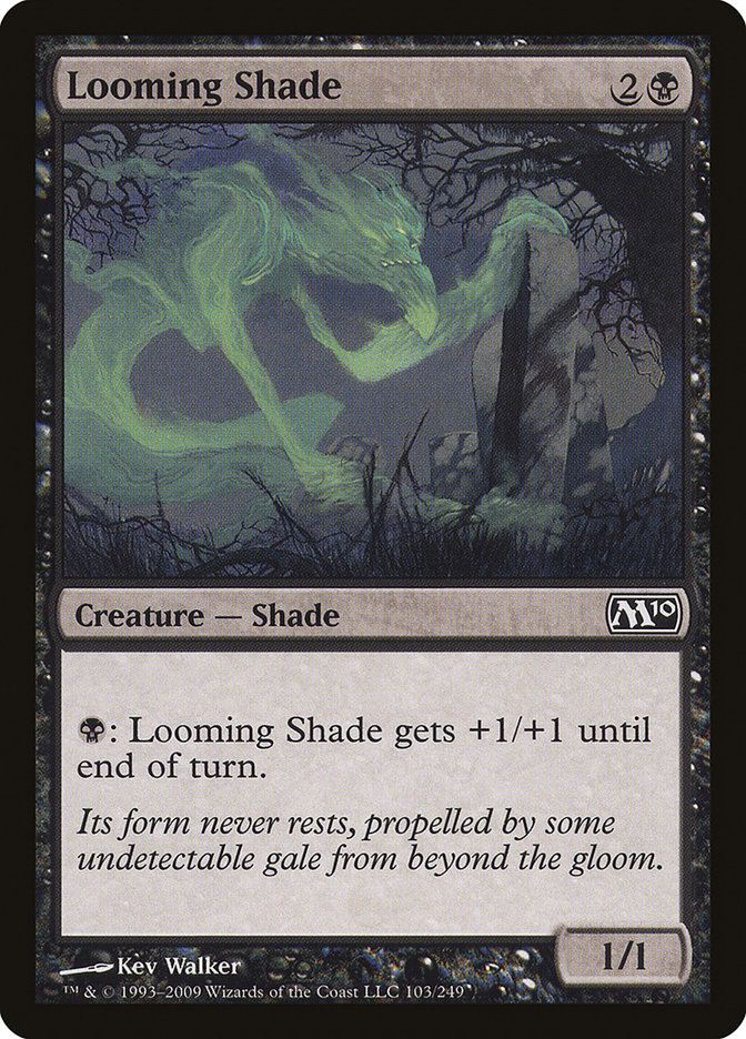 Looming Shade [Magic 2010] | Boutique FDB TCG