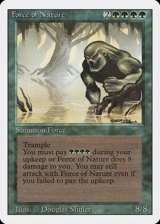 Force of Nature [Revised Edition] | Boutique FDB TCG