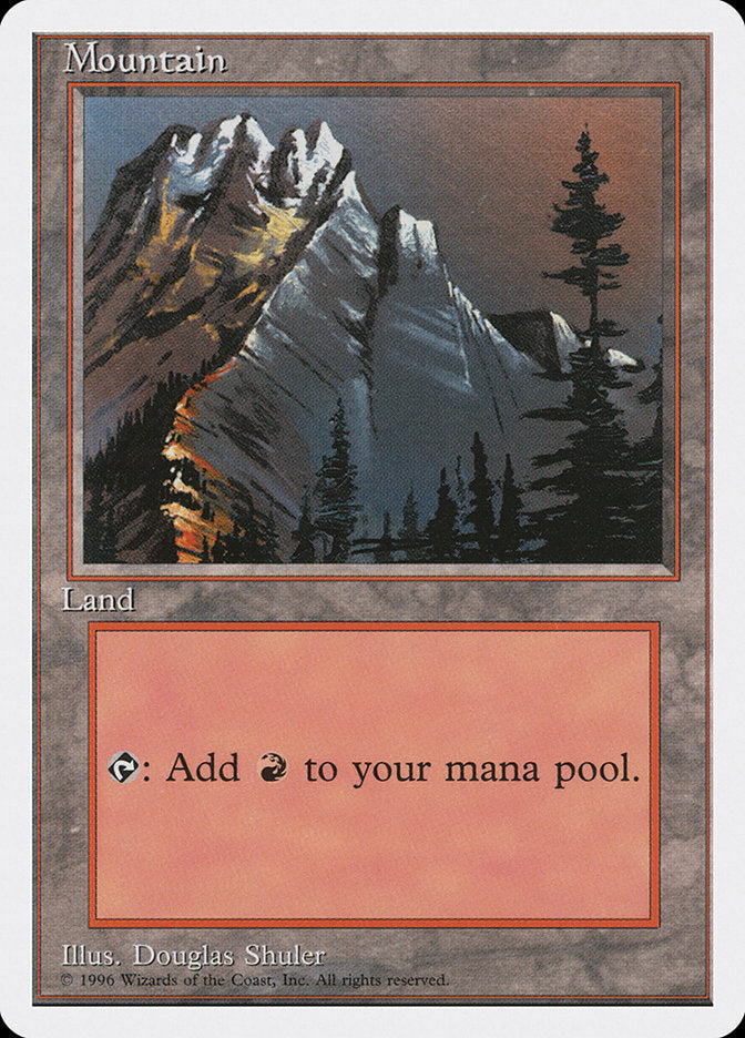 Mountain (Red Sky in the Top Right) [Introductory Two-Player Set] | Boutique FDB TCG