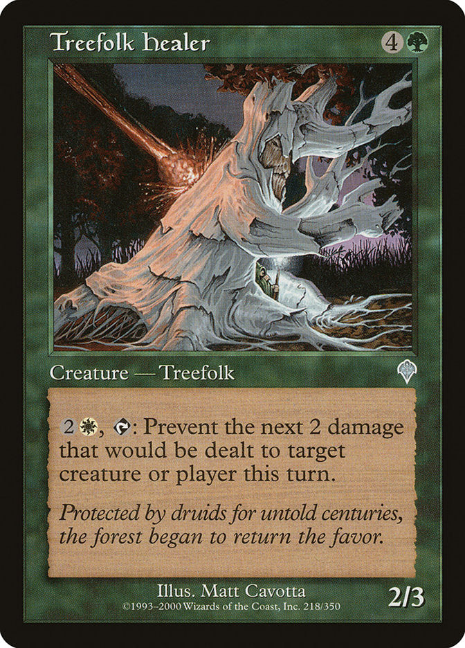 Treefolk Healer [Invasion] | Boutique FDB TCG