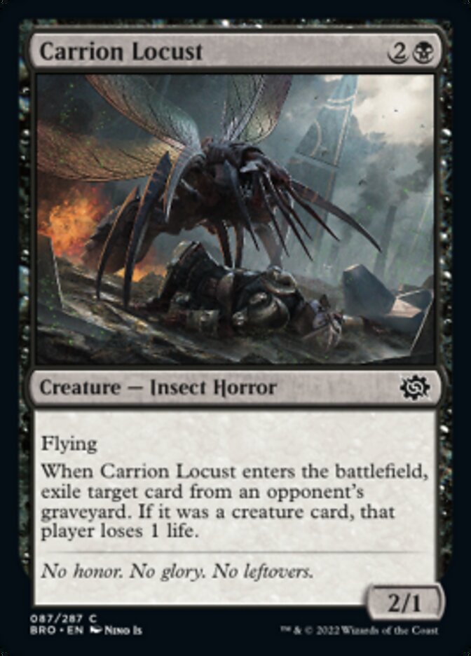 Carrion Locust [The Brothers' War] | Boutique FDB TCG