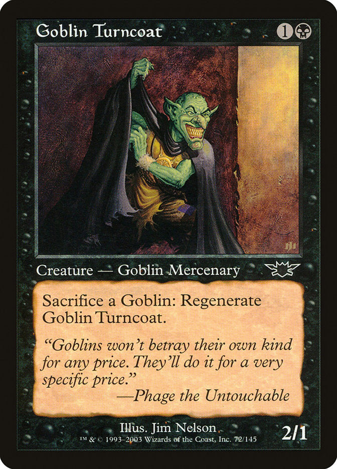 Goblin Turncoat [Legions] | Boutique FDB TCG