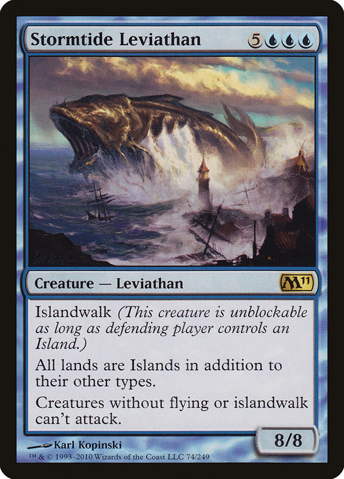 Stormtide Leviathan [Magic 2011] | Boutique FDB TCG